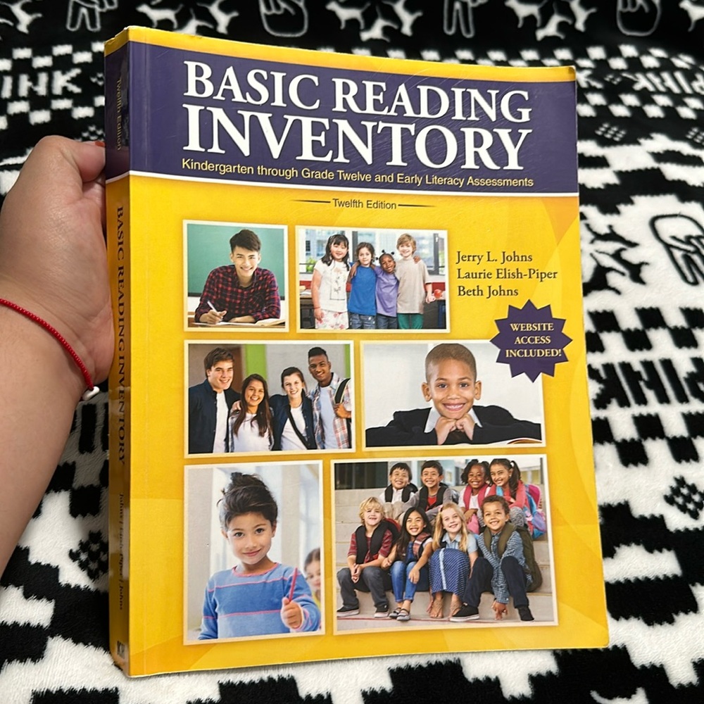 Basic reading inventory paperback (12th edition)